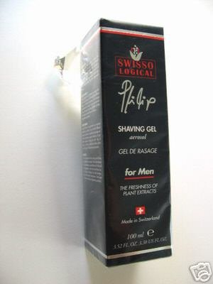 S171G Swisso Logical Philip For Men Shaving Gel PNK-455 3.52 oz(100ml)