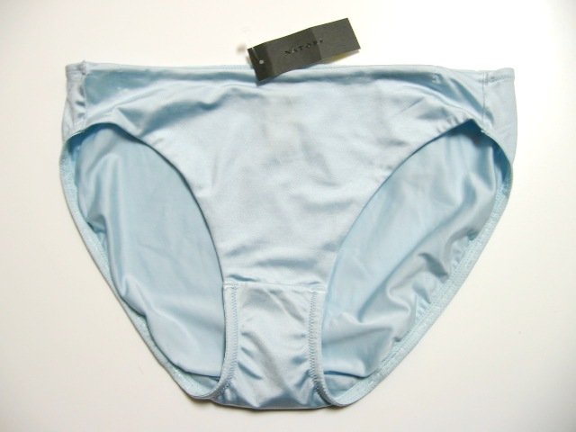 6U0166 NATORI ZEN BLUE SILKY MICROFIBER BIKINI 152100, SIZE SMALL