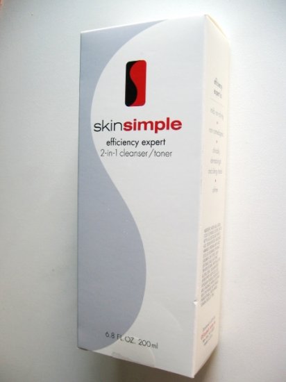 S0158 SKIN SIMPLE 2-IN-1 CLEANSER / TONER, 6.8 Oz