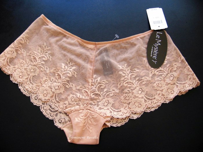 A0131 LE MYSTERE NATURAL EMMA LACE BOYSHORT 7465, LARGE