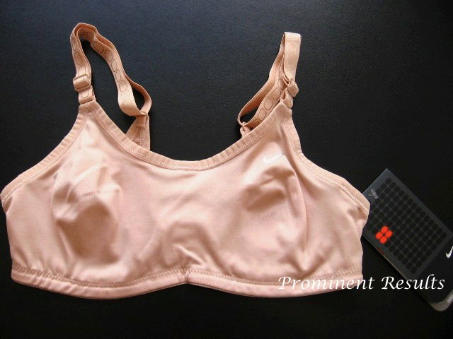 A0091 Nike Women's Balance Bra 138272, Nude SIZE 36C