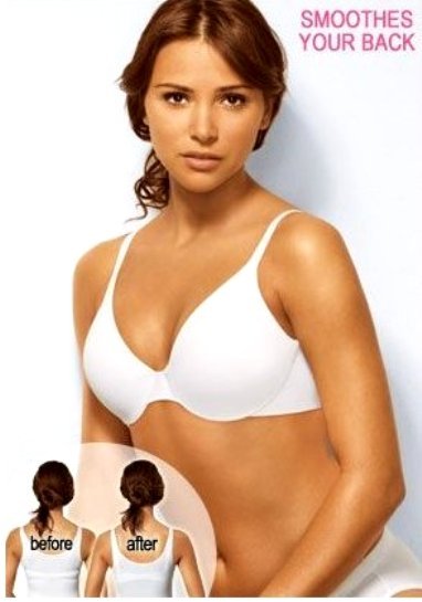 X0159 Lilyette Every Bit Invisible Unlined Minimizer Bra 973 WHITE SIZE 38D