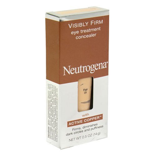 S0158 NEUTROGENA VISIBLY FIRM EYE TREATMENT CONCEALER COLOR=FAIR 14 G ( 0.5 oz)