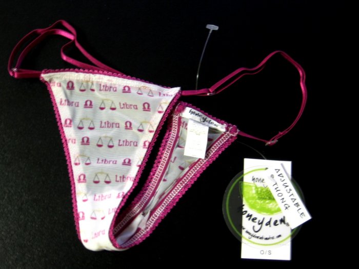 A0569 Honeydew Mesh Adjustable Thong 305H MAGENTA LIBRA FREE SIZE