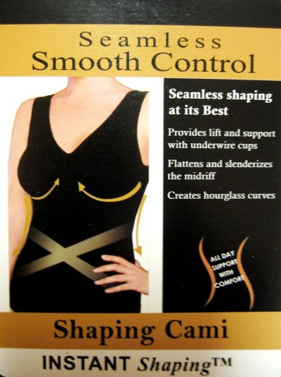 A0581 Instant Shaping Seamless Smooth Control Cami NUDE SIZE 1X