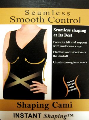A0581 Instant Shaping Seamless Smooth Control Cami NUDE SIZE 1X