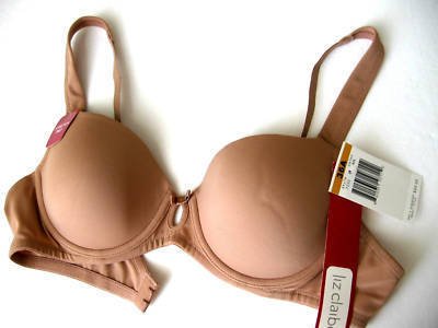 A181C Liz Claiborne Demi Contour Supprt Bra 7333 SAND 36A