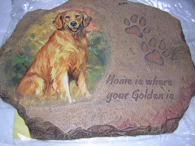 Golden Retriever Plaque from Bradford Exchange