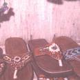 beaded sandals