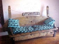 Drift wood bench