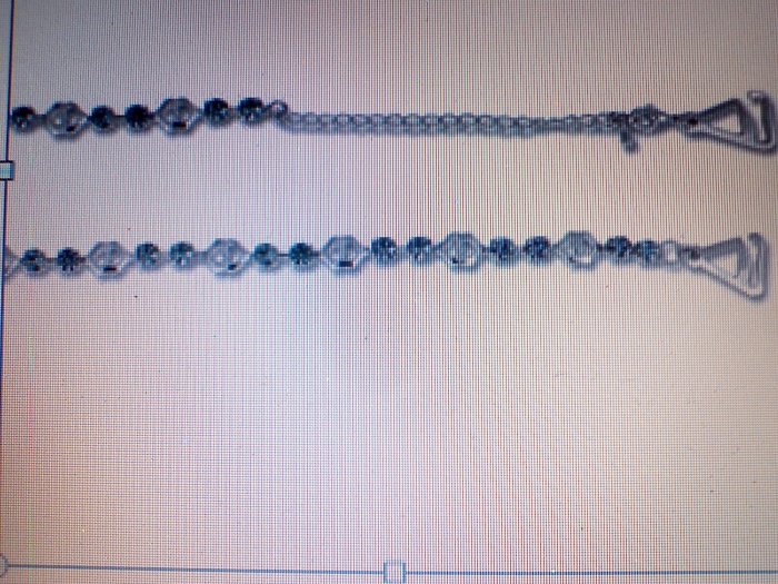 Aqua Swarovski Crystal Strap