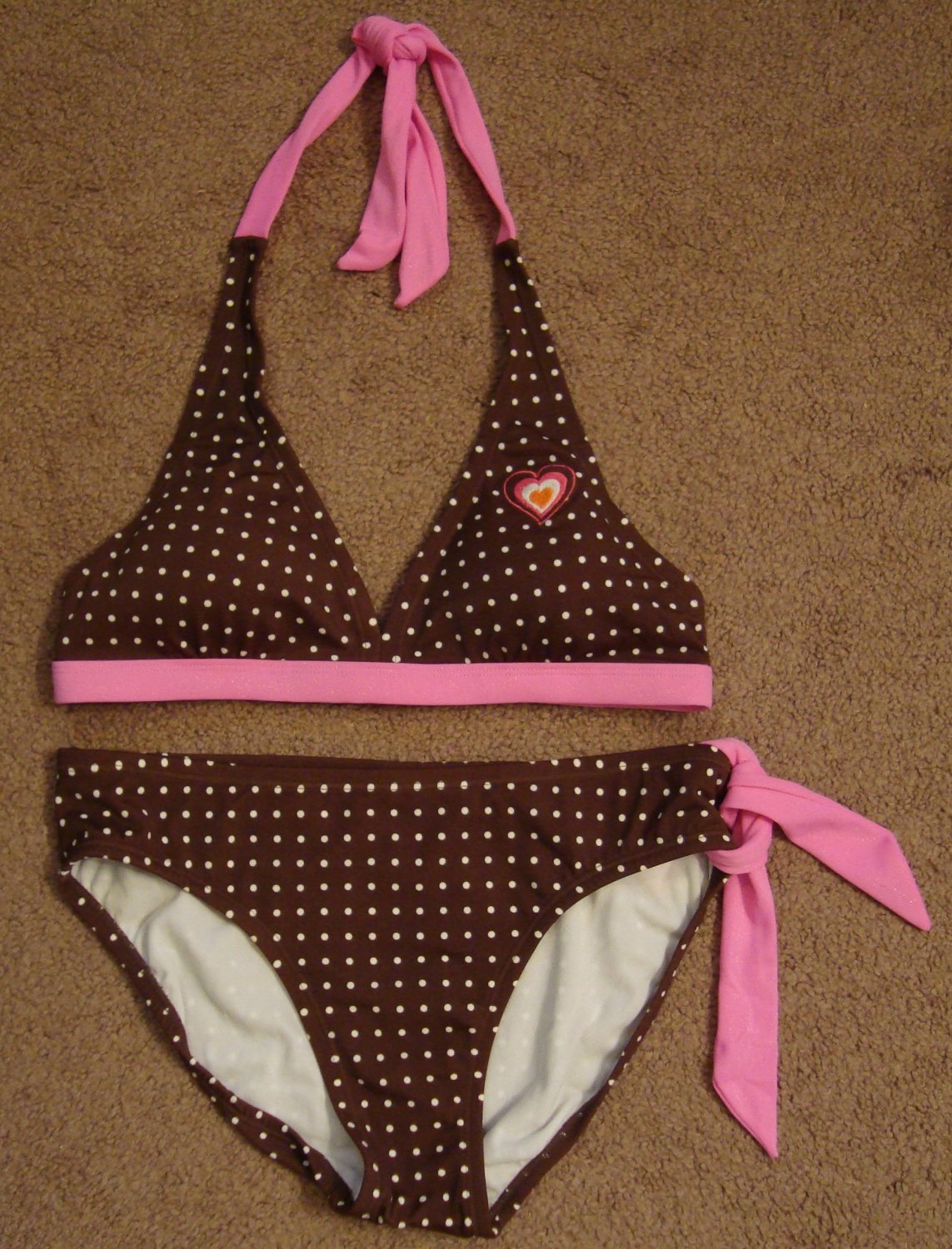 NEW GIRLS LIMITED TOO SWIMSUIT SIZE 16/18 JUSTICE