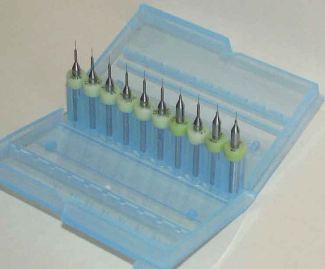 Carbide MicroMiniature Drills .0079"