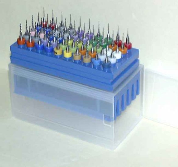 50 Micro Carbide Drill Bit Kit