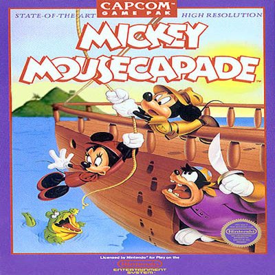 MICKEY MOUSECAPADE Nintendo NES Game * free shipping *