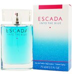 ESCADA INTO THE BLUE FOR WOMEN 2.5 OZ EDP SPRAY