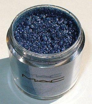 mac pigment CORNFLOWER AWSOME COLOUR SAMPLE SZ