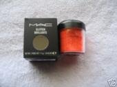 Mac pro Glitter Brillants ROCKEN ORANGE SAMPLE SZ L00K HOT`