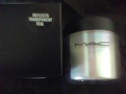 Mac glitter brillants REFLECTS TRANSPARENT TEAL! 1/4 sample