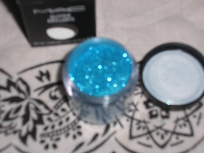 mac glitter brillants REFLECTS AQUATIC SO PRETTY SAMPLE SZ