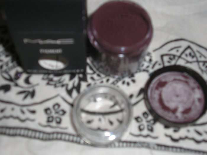 mac pigment pro BURNT BURGANDY MATTE W0W~ 1/4 TSP SAMPLE
