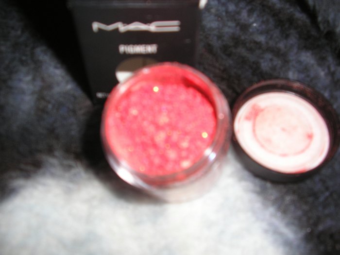 Mac Pigment ELECTRIC CORAL! WOW 1/4 TSP SAMPLE SZ