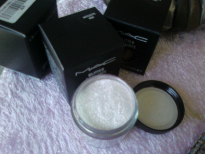 mac pro glitter brillants Reflects Red sample sz