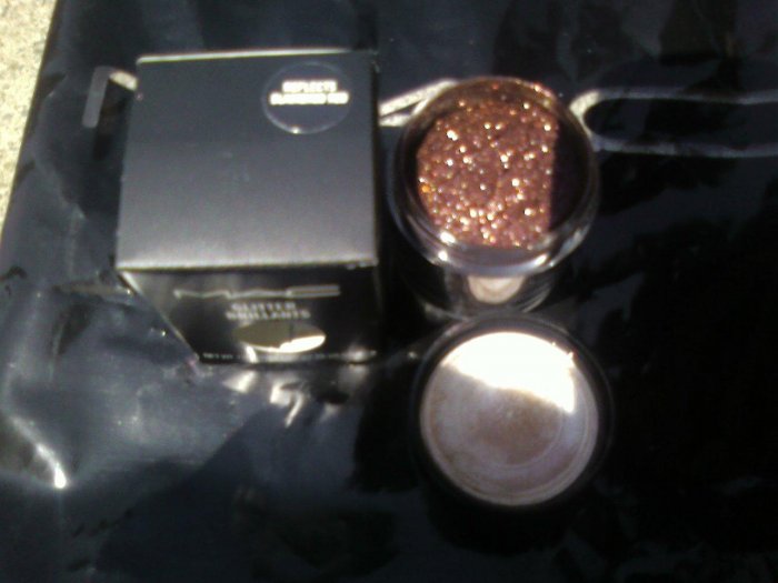 mac pro glitter brillants REFLECTS BLACKEND RED h0t ./ sample sz