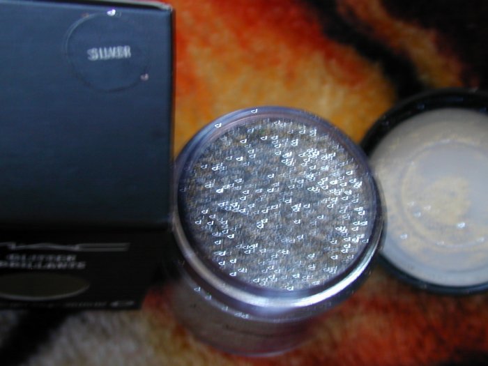 mac pro glitter brillants SILVER