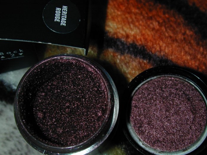 mac pro pigment Heritage Rouge sample sz 1/4