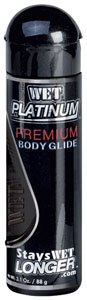 Wet Platinum 3.1 oz Premium Body Glide