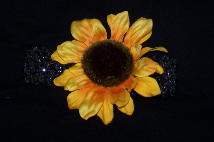 Sunflower Nylon Headband