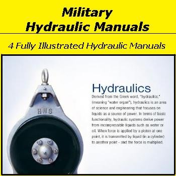 4 Military Hydraulic Manuals on CD