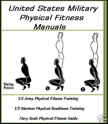 3 Military Fitness Manuals on CD