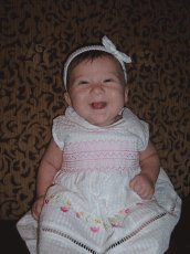 Embroided Sun Dress Size 6 months