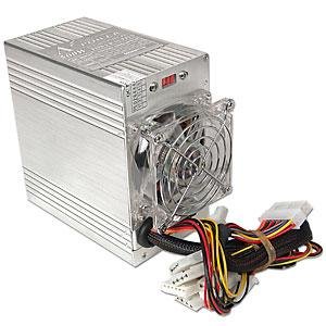 Aluminum 500 Watt Dual Fan Atx Power Supply P4 & Xp