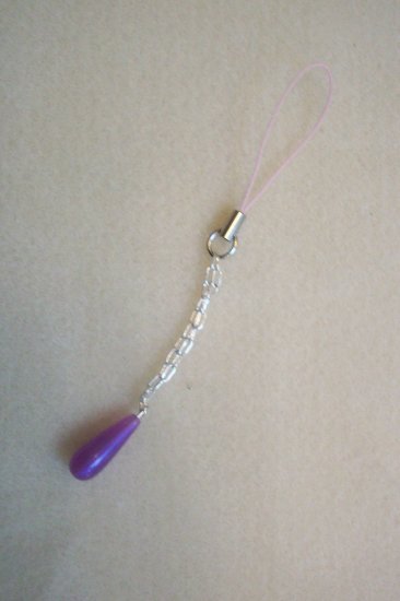 Teardrop Cell Phone Charm