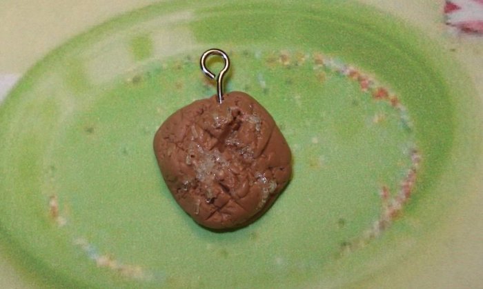 Peanut butter criss-cross cookie