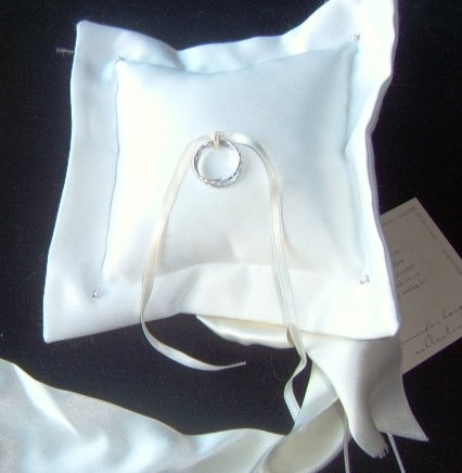 Jennifer Leigh Silk Satin Tailored Petite Pillow with Corner Accents