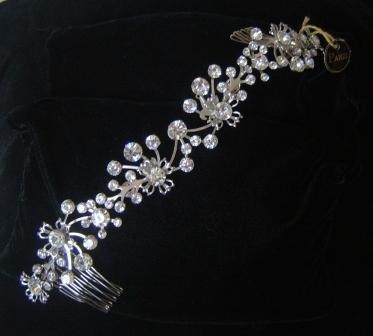 Sparking "Broadway Baby" Tiara by Debra Moreland for Paris