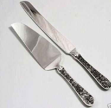 Grand Floral Caker Server Set