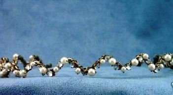 "Gigi" Pearl and Crystal Band from Elizabeth Claire