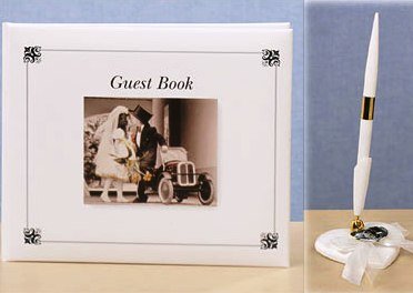 Kim Anderson Guest Book & Pen Set - Free Shipping!