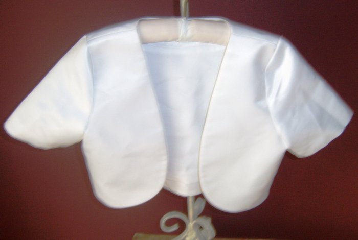 Girl's Matte Satin Bolero Jacket by Sarah Louise