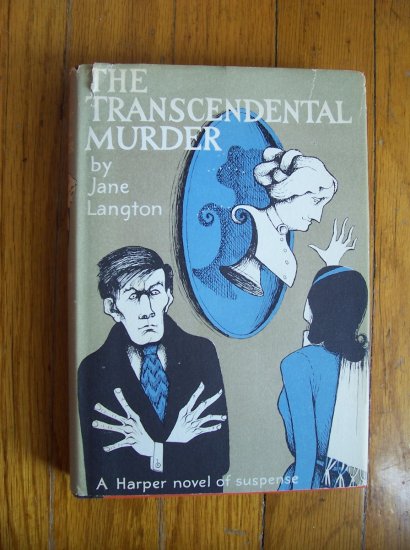 The Transcendental Murder HB DJ 1st 1964 Jane Langton