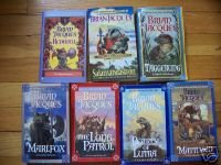 Lot of 7 Redwall pb Brian Jacques Taggerung, Pearls +++