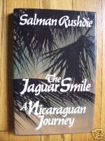 The Jaguar Smile - Salman Rushdie 1987 HB DJ 1st