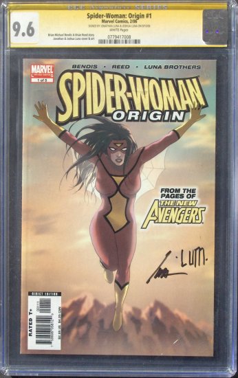 SPIDER-WOMAN CGC 9.6 SIGNED