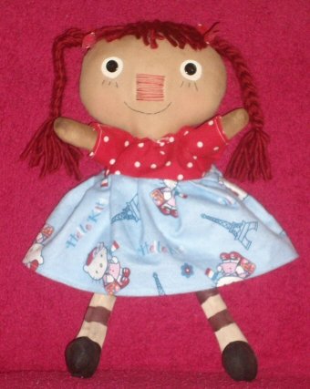 Hello Kitty Raggedy Dollie