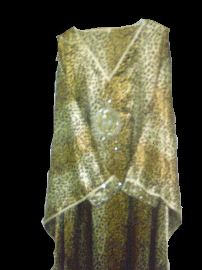 Cheetah Print Butterfly Caftan